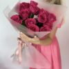 Букет из 15 роз "Pink Barbie" Букет из 15 роз "Pink Barbie"