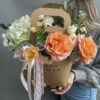 Цветочная композиция "orange color" Цветочная композиция "orange color"