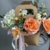 Цветочная композиция "orange color" Цветочная композиция "orange color"