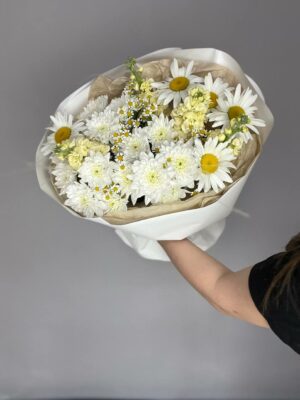 Букет с ромашками (Летний)