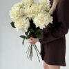 Букет из моно белых роз
