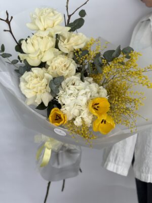 Букет яркая весна