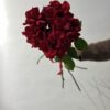3 Французские красные розы под ленту