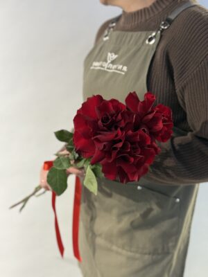 3 розы под ленту