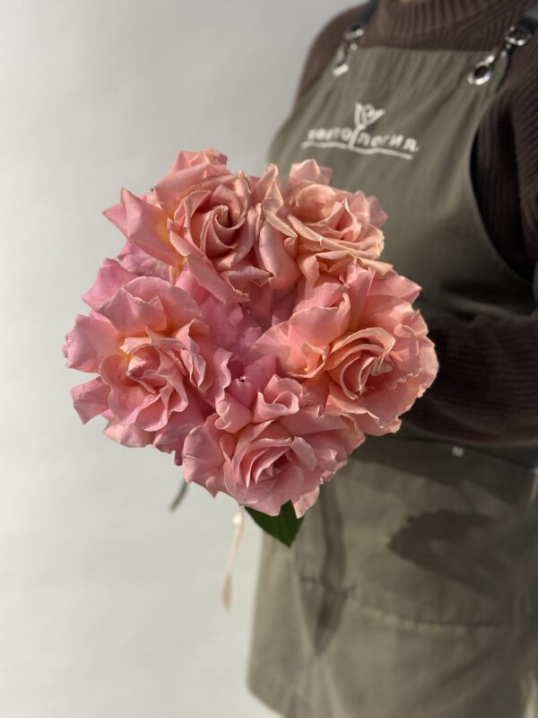 Вывернутые розы 5 шт под ленту